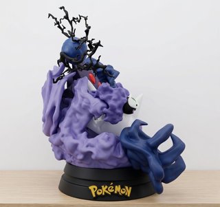 Diorama Cadena Evolutiva de Gengar