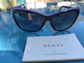 Occhiali da sole Gucci blu