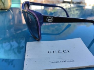 Occhiali da sole Gucci blu