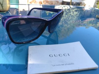 Occhiali da sole Gucci blu