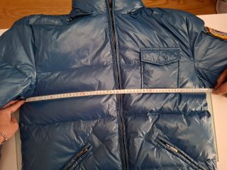 Plumífero Custo Barcelona azul talla 3