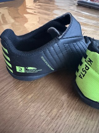 Botas de fútbol para niño, talla 28-29