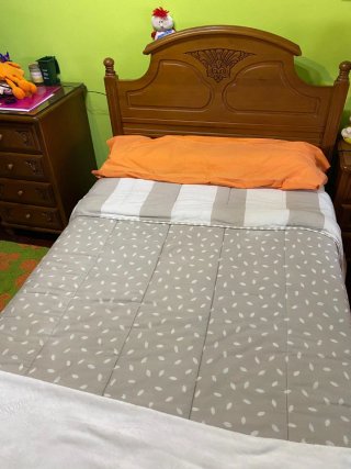 Dormitorio completo pino oregon
