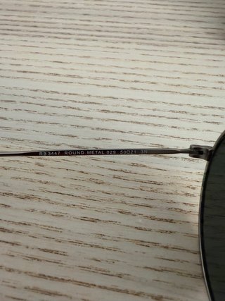 Gafas de Sol Ray-Ban Round Plateadas