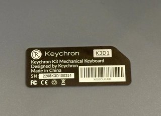 Teclado Mecánico Keychron K3
