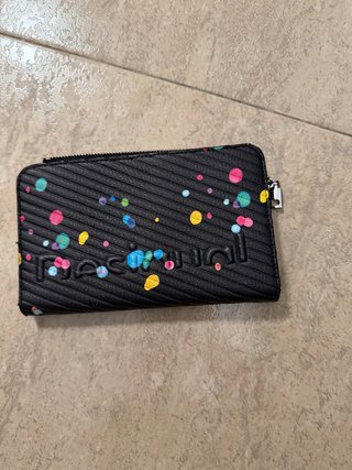 Billetero Desigual Negro