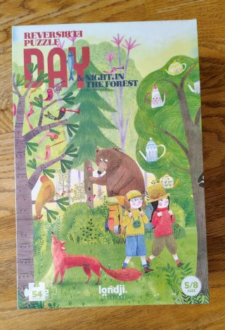 Puzzle reversible - Night&Day in the Forest - 36 p