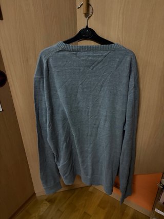 Jersey Tommy Hilfiger gris estampado