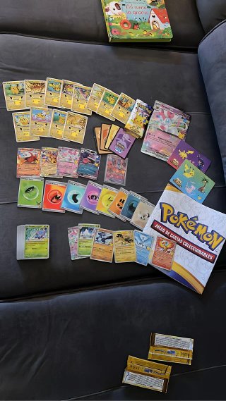 Lote Cartas Pokémon 25 Aniversario