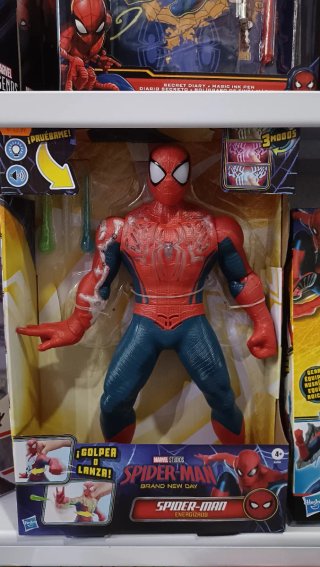Figura Spider-Man Energizado Hasbro