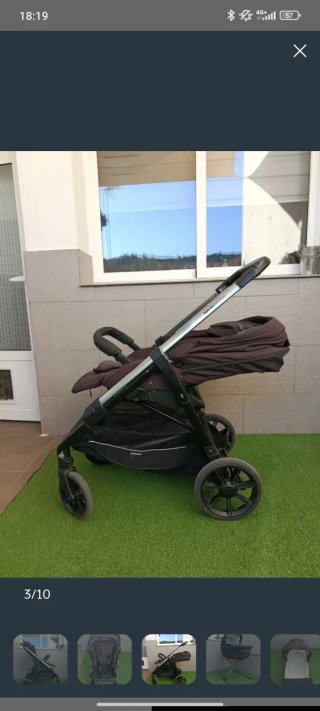 Trío Inglesina: Capazo, Sillita y Silla Coche