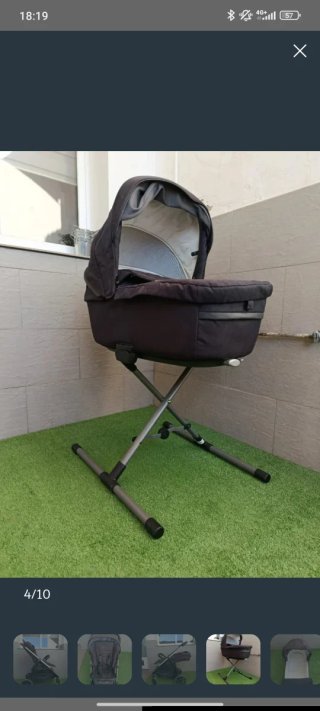 Trío Inglesina: Capazo, Sillita y Silla Coche