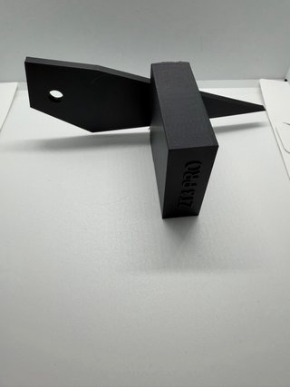 Soporte matrícula ZT3 PRO patinete eléctrico