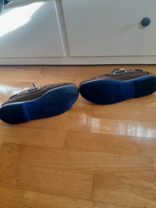 Zapatos Náuticos Hombre Marrones y Azules