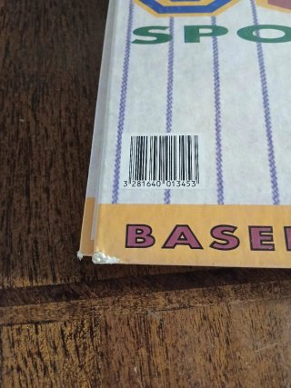 Quadernone ad anelli NAF NAF Baseball anni 90