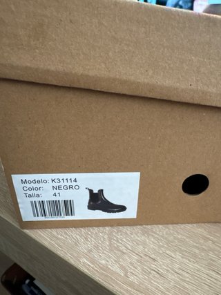 Botas de agua negras talla 41