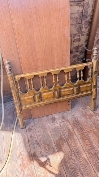 Cabecero de Cama Rústico Castellano