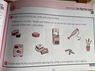 Paso a paso, Educación Infantil, 3 años. Acción...