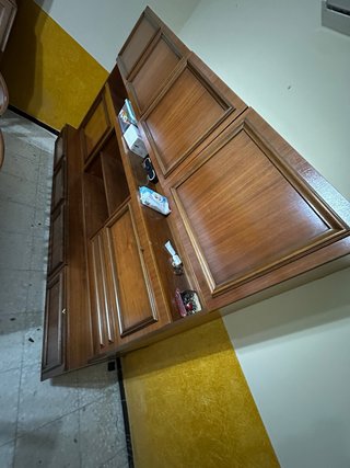 Mueble de salón modular madera