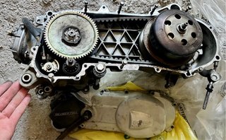 Motor Piaggio Zip SP Agua + 2 Carburadores