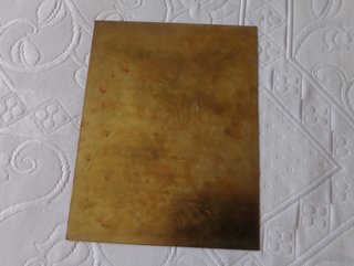 CHAPA METÁLICA ESMALTADA CIR Nº 10 NUEVA + REGALO