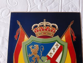 CHAPA METÁLICA ESMALTADA CIR Nº 10 NUEVA + REGALO