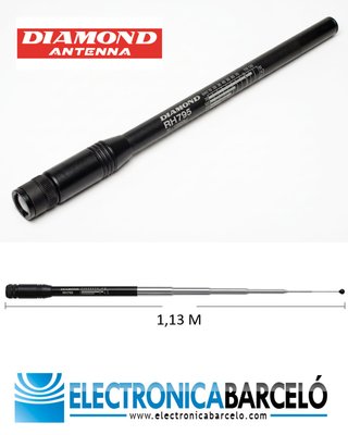 Antena Diamond RH795 Portátil Telescópica