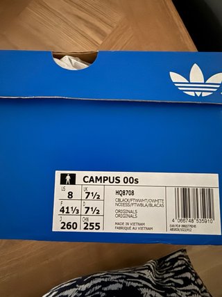 Zapatillas Adidas Campus 00s Talla 41 1/2