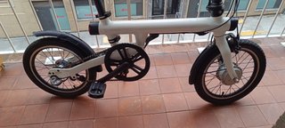 Bicicleta Eléctrica Plegable Xiaomi Qicycle Blanca