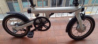 Bicicleta Eléctrica Plegable Xiaomi Qicycle Blanca