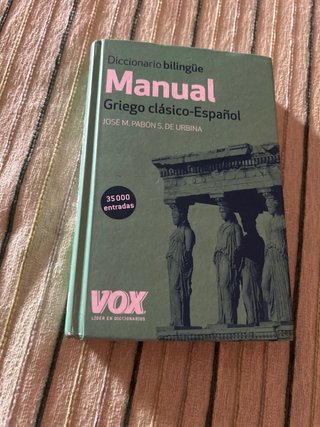 Manual griego clásico-español diccionario bilin...
