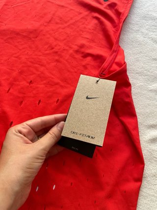 Camiseta Running Nike AeroSwift Roja Talla S