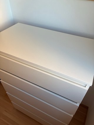 Cajonera MALM Ikea Blanca