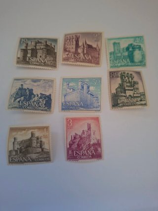 Serie Sellos Castillos España 1966
