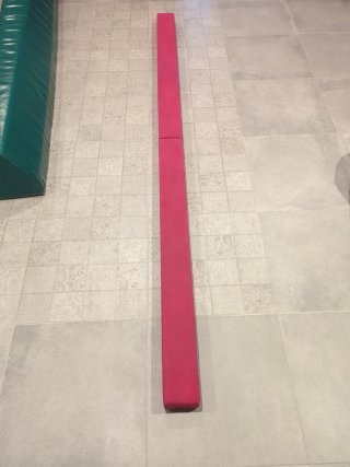 Barra de Equilibrio Plegable Rosa