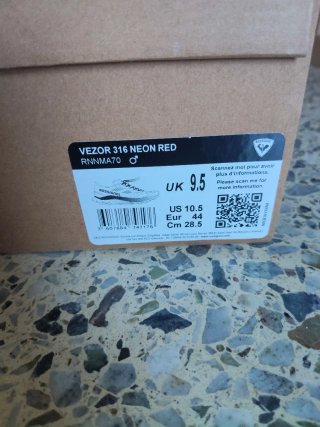 Zapatillas Trail Rossignol Vezor Rojas