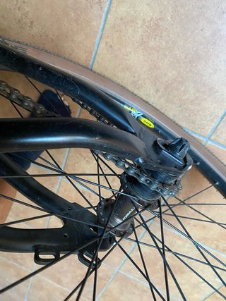 Bici Dirt Jump 26 Negra