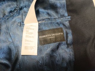 Traje Roberto Vicentti 4 Piezas Azul Talla EUR 50