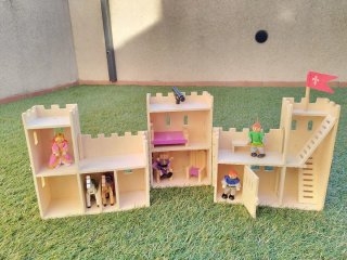 Castillo de Madera para Juguete