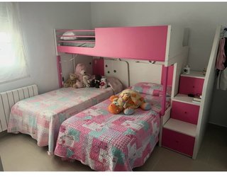 Litera Infantil con Cama Nido