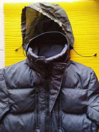 Anorak Zara azul marino hombre