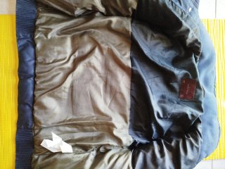 Anorak Zara azul marino hombre