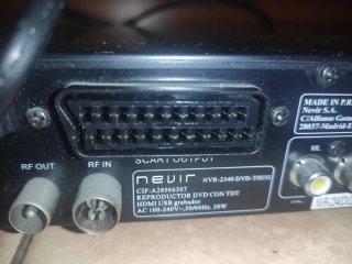 Reproductor DVD, CD y USB Nevir