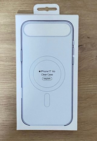 Funda iPhone 17 Air MagSafe Transparente