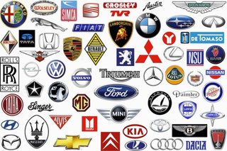 Vinilos de logotipos de coches -ALTA CALIDAD-