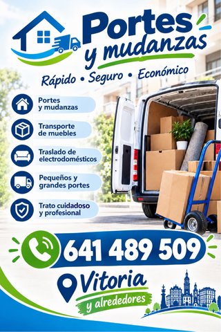 Servicio de portes y mudanzas
