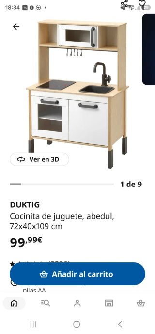 Cocina de Juguete Infantil IKEA