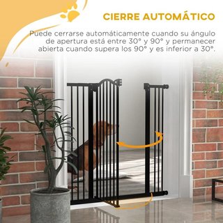 Barrera Perros Ajustable 76-104cm 2 Extensiones