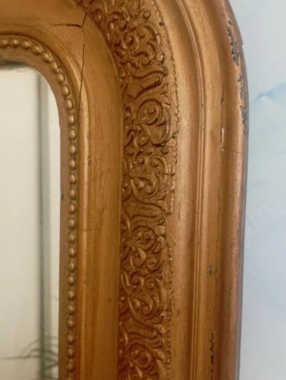 Espejo Dorado Antiguo