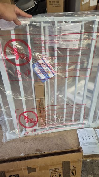 PawHut Barrera de Seguridad para Niños y Perros An